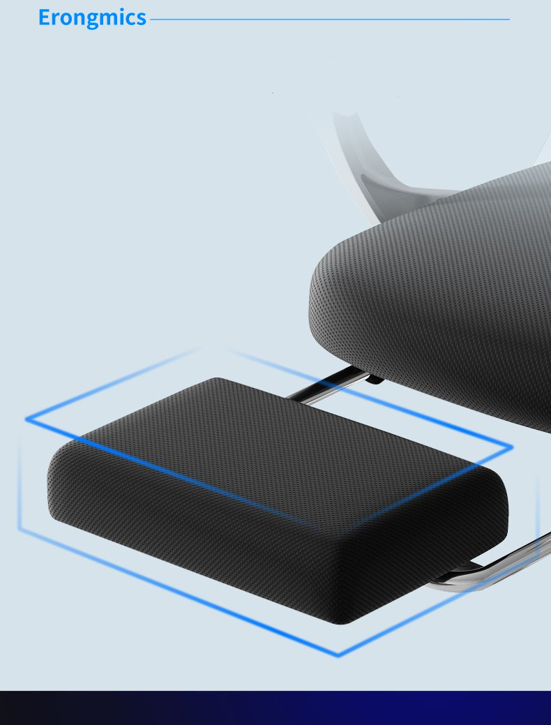 Ghế Công Thái Học Cao Cấp TMS06 Trắng