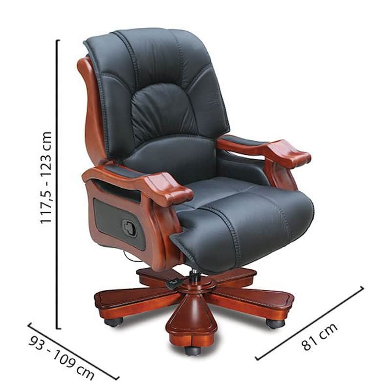 10+ Mẫu ghế gỗ giám đốc cao cấp tự nhiên sang trọng - cao cấp